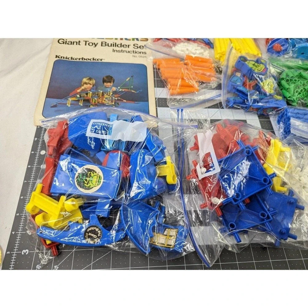 Fiddlesticks Giant Toy Builder Set Knickerbocker Huge Lot